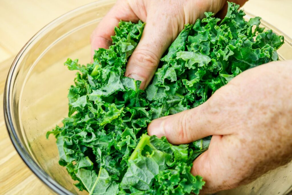 How To Massage Kale