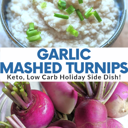 Garlic Mashed Turnips