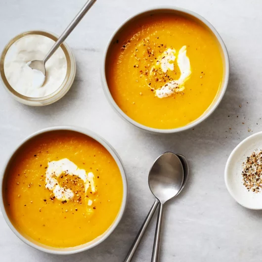 Curried Carrot and Turnip Soup